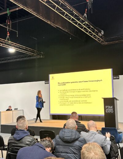 Agata Łydek-Grzywa architekt innowacji wystąpienie Smart Home IoT Expo 2026 Ptak Warsaw Expo