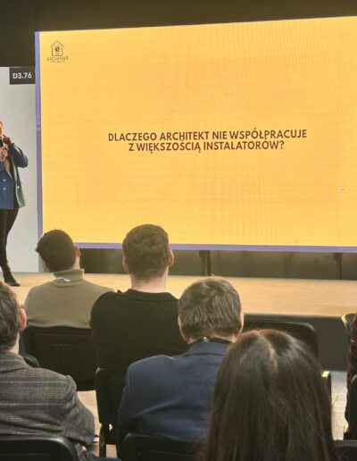 Agata Łydek-Grzywa architekt innowacji wystąpienie Smart Home IoT Expo 2026 Ptak Warsaw Expo
